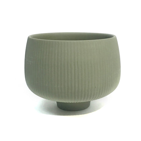 Pot, 6in, Ceramic, Lilo, Olive