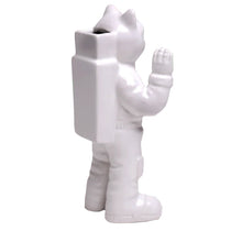 Load image into Gallery viewer, Vase, Ceramic, Astronaut, Felicette The Cat
