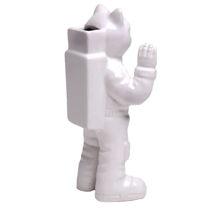 Vase, Ceramic, Astronaut, Felicette The Cat