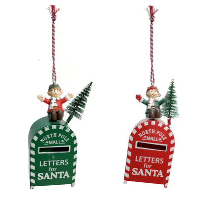 Decor, Mailboxes, 2 Assorted