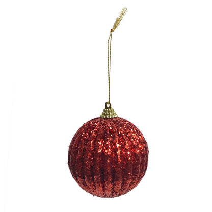 Ornament, Foam, Red, 3 Assorted