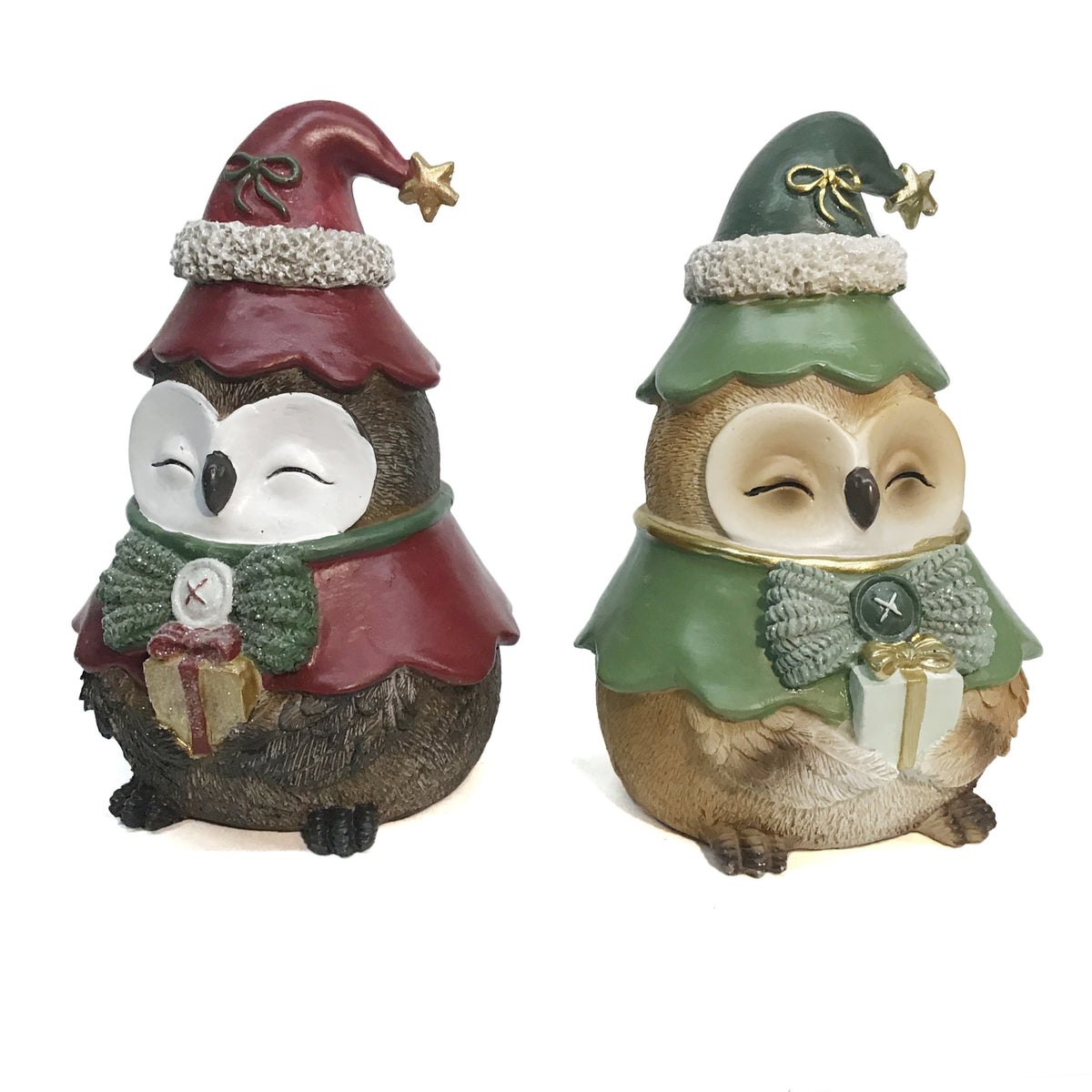 Decor, Xmas Owls, 2 Assorted