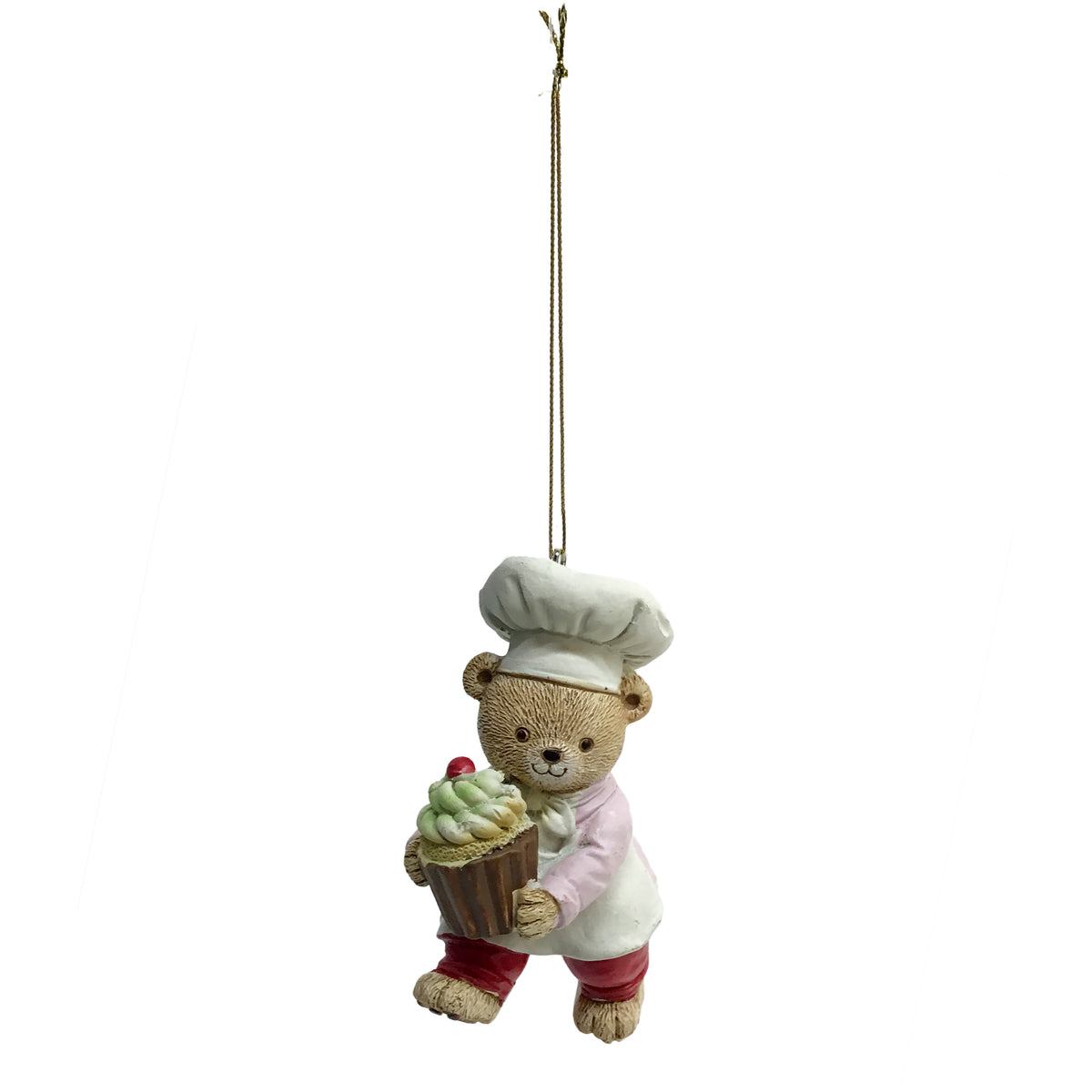Ornament, Baking Bears, 4 Assorted