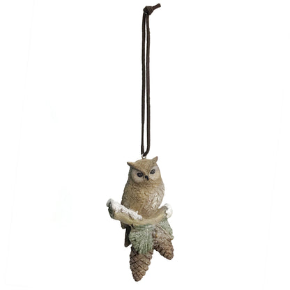 Ornament, Resin, Animals, 3 Assorted