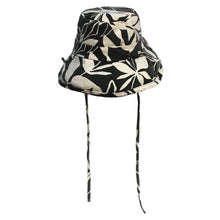 Load image into Gallery viewer, Ladies Floppy Sunhat, Coral Bay, Black, Medium

