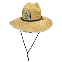 Load image into Gallery viewer, Mens Surf Straw Hat, Hastings, Blue, MD/LG
