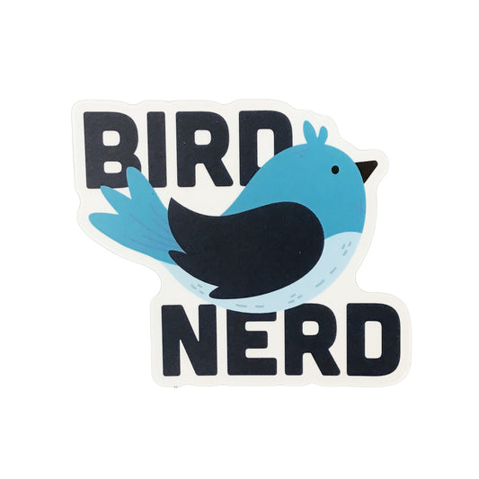 Sticker, 3in, Bird Nerd