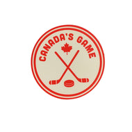 Sticker, 3in,Canada's Game Hockey Sticks