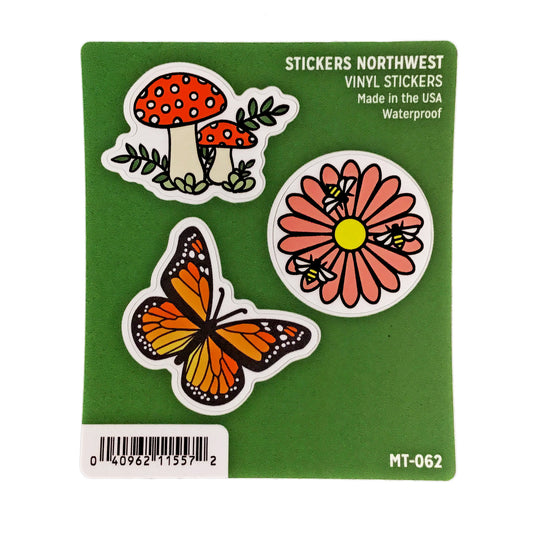 Stickers, Mini Trio, Nature Lover