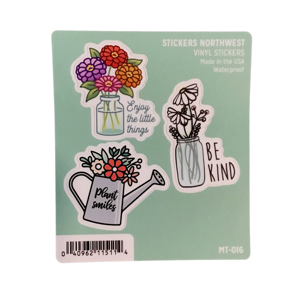 Stickers, Mini Trio, Floral Encouragement