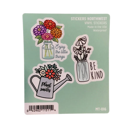 Stickers, Mini Trio, Floral Encouragement
