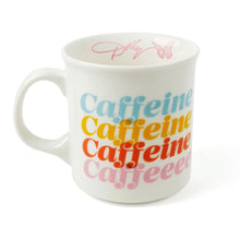 Load image into Gallery viewer, Dolly Porcelain Mug, Caffeine 16oz
