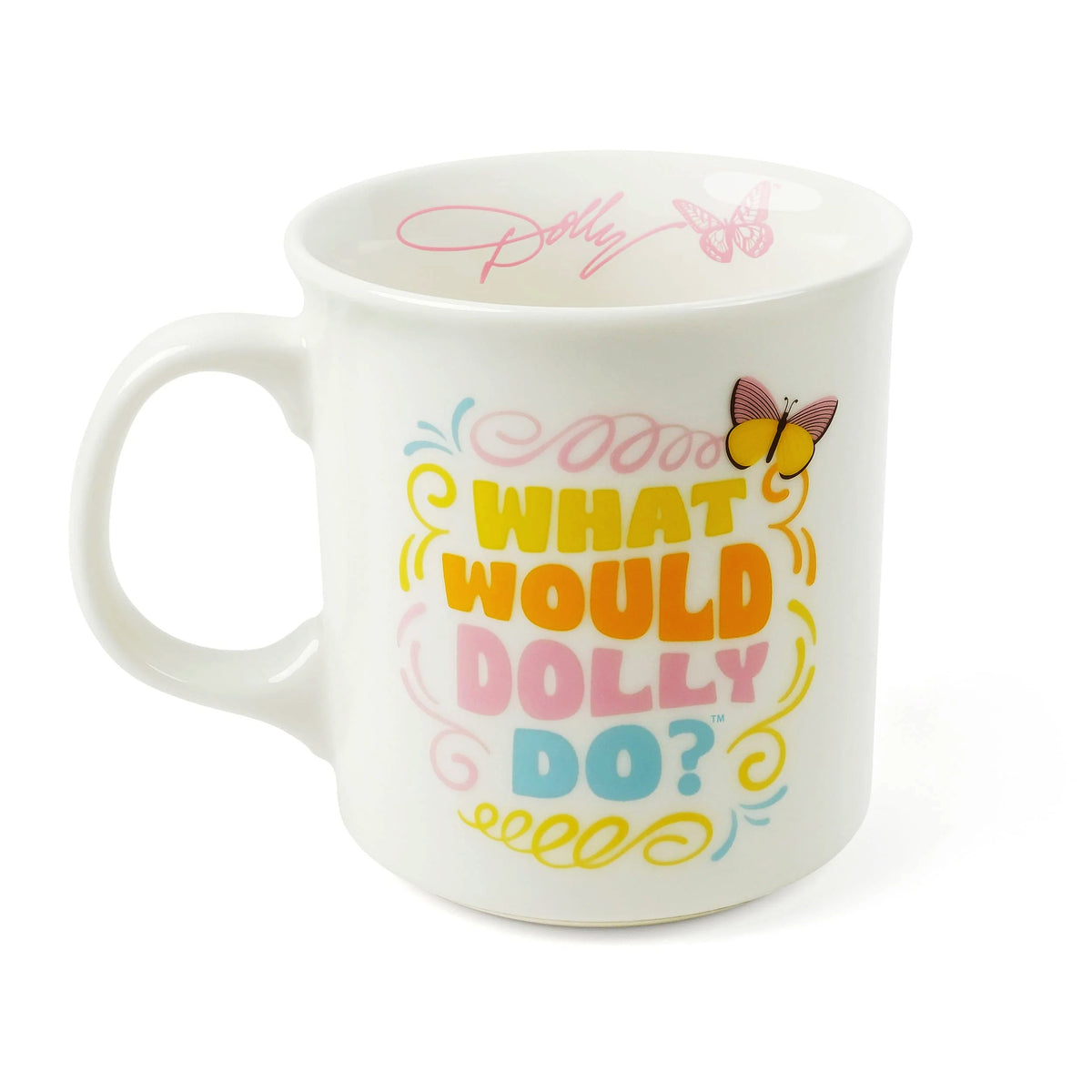 Dolly Porcelain Mug, WWDD 16oz