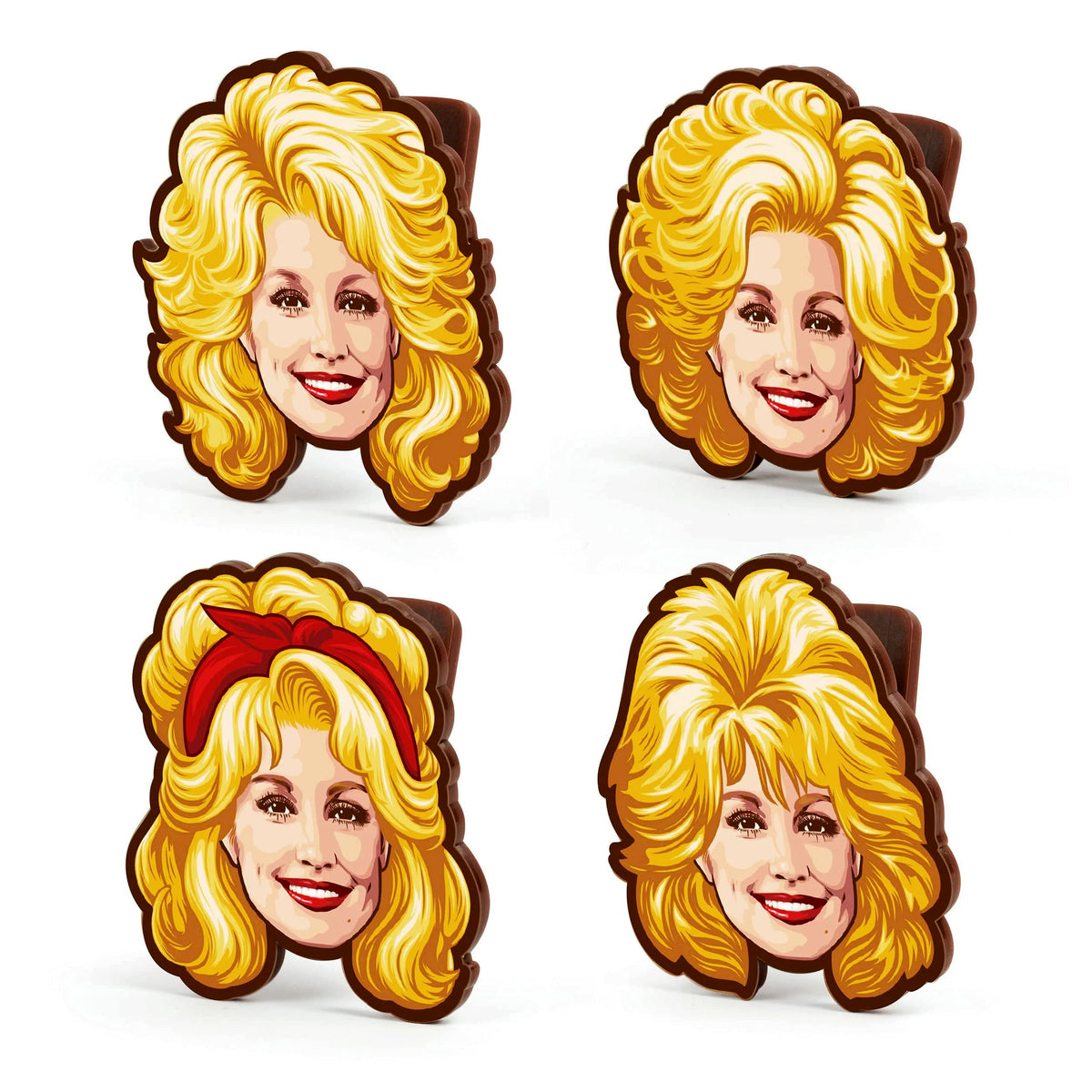 Dolly Bag Clips, Set of 4