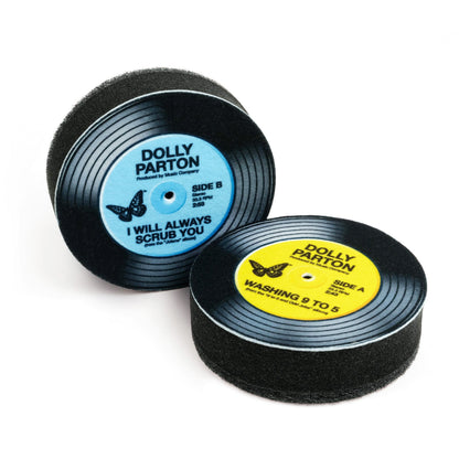 Dolly, Records Kitchen Sponges, Set of 2