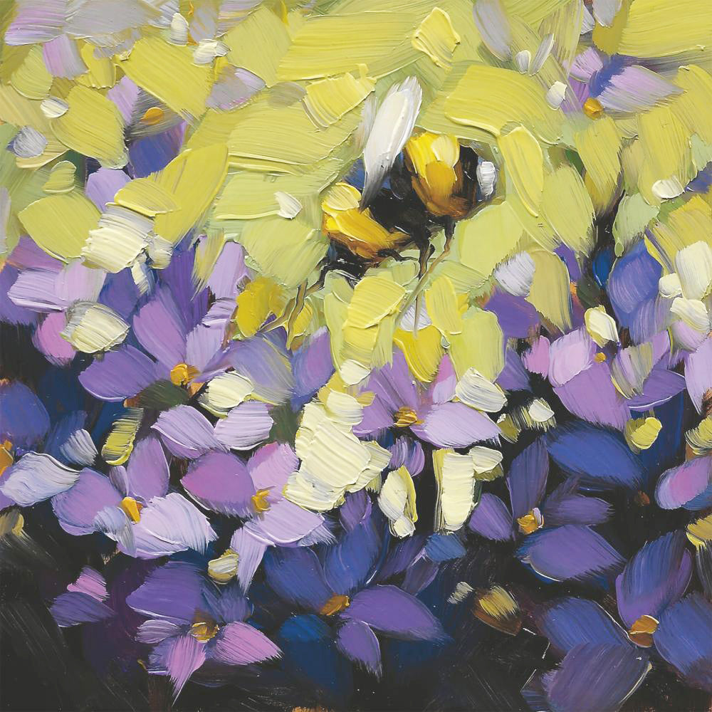 Paper Cocktail Napkin, 20 Count, Flight Of Bumbleb