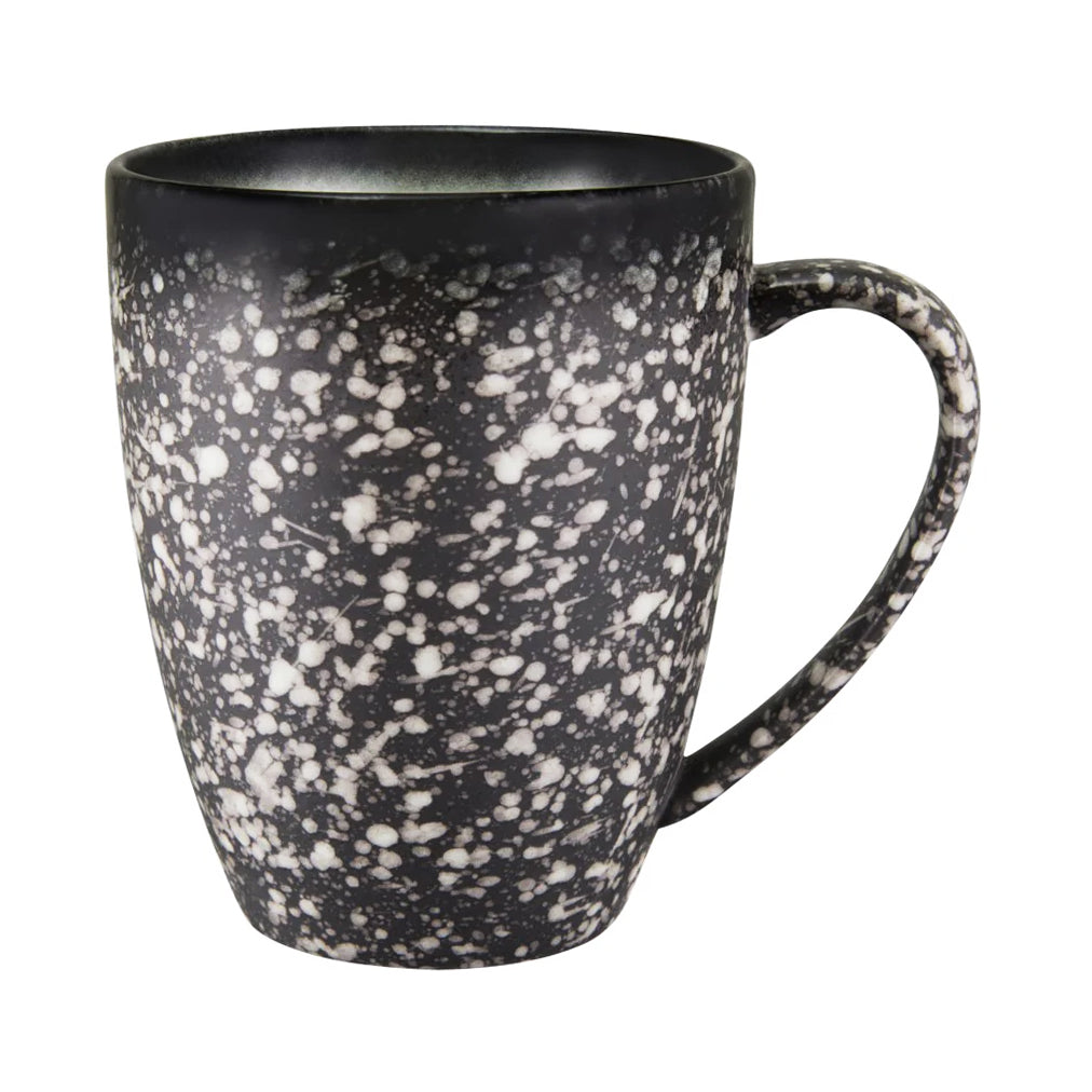 Ceramic Mug, 400ml, Caviar Granite