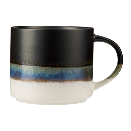 Ceramic Mug, 370ml, Earthy, Black