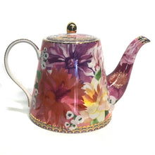 Load image into Gallery viewer, Ceramic Tea Pot, 500ml, Dahlia, Pink
