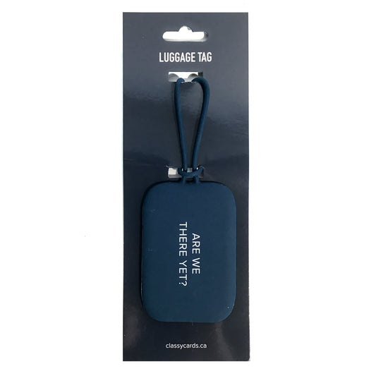 Luggage Tag, Are We There Yet