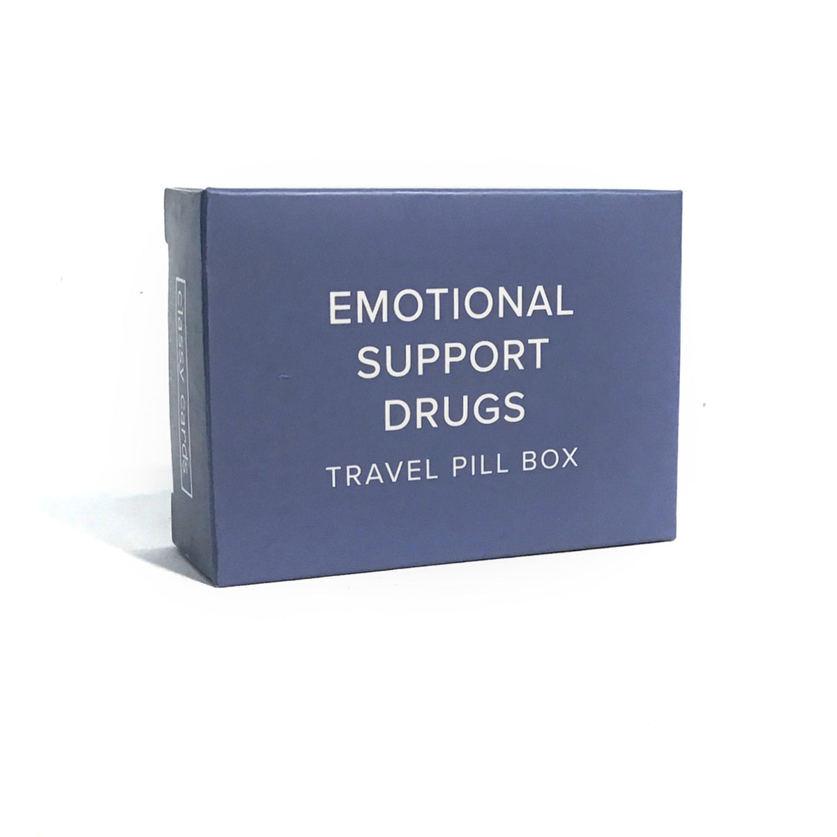 Pill Box, Emotional Support, Blue