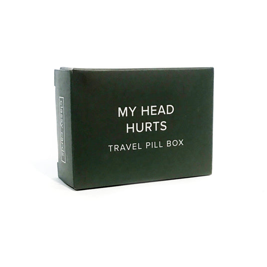Pill Box, My Head Hurts, Green