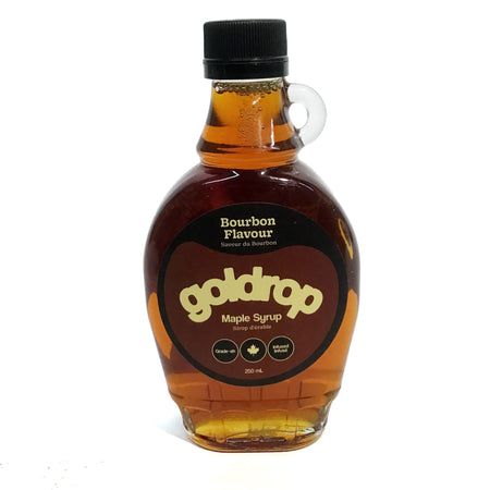 Goldrop Maple Syrup, Bourbon, 250ml