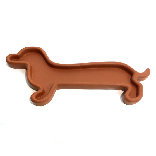 Ceramic Trinket Dish, Dachshund