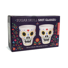 Load image into Gallery viewer, Sugar Skull Shot Glasses
