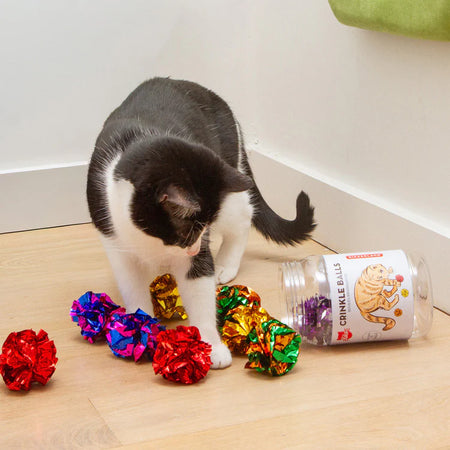 Cat Toy, Kiko, Crinkle Balls