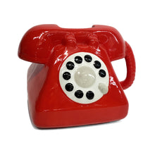 Load image into Gallery viewer, Pot, Ceramic, Vintage Phone
