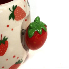 Load image into Gallery viewer, Mug, Ceramic, 22oz, Strawberry
