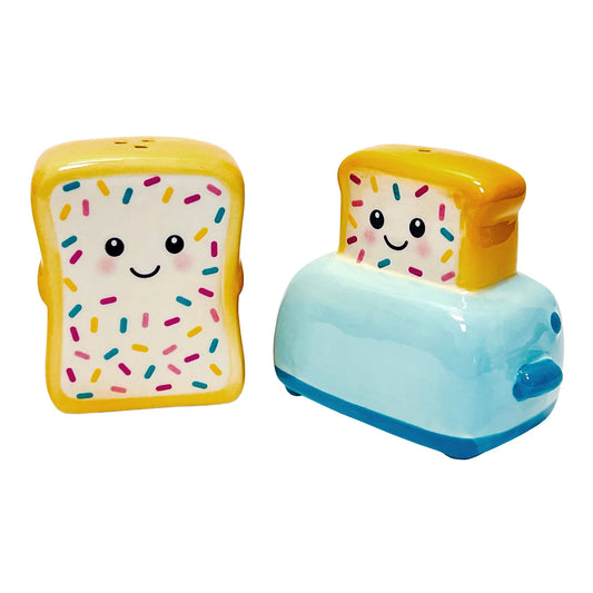 Toaster Pastry  Salt & Pepper Shakers, Set of 2