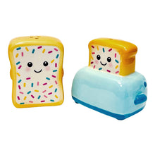 Load image into Gallery viewer, Toaster Pastry  Salt &amp; Pepper Shakers, Set of 2
