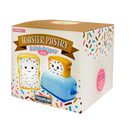 Toaster Pastry  Salt & Pepper Shakers, Set of 2