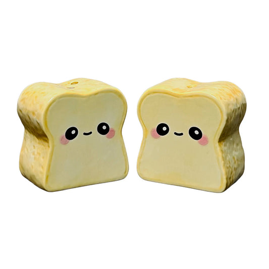 Toast Salt & Pepper Shakers, Set of 2