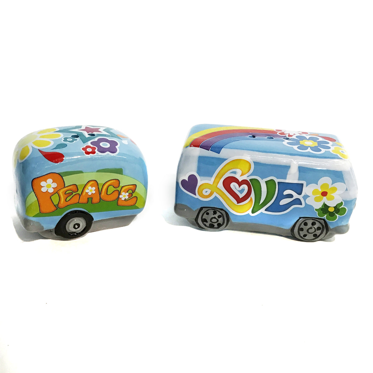 Love Bus, Salt & Pepper Shakers, Set of 2