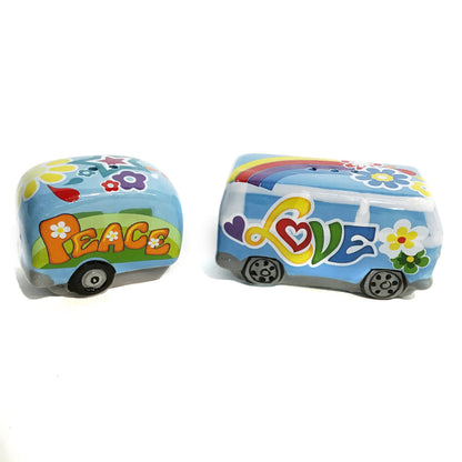 Love Bus, Salt & Pepper Shakers, Set of 2