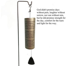 Load image into Gallery viewer, Cylinder Sonnet Wind Chime W/ Stand, 7 Assorted
