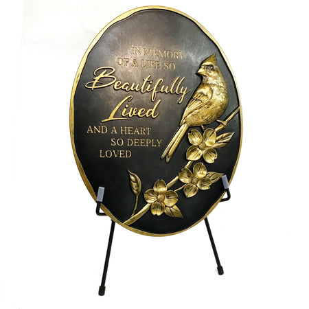 Decor Marker W/ Easel, Beautifully Lived