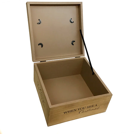 Wood Box, Memory, Cardinals Appear