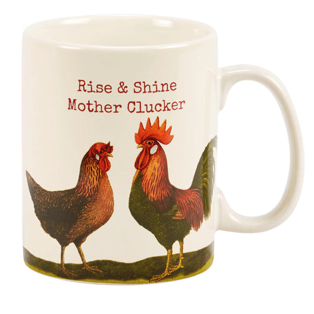 Mug-, Ceramic, 20oz, Rise & Shine