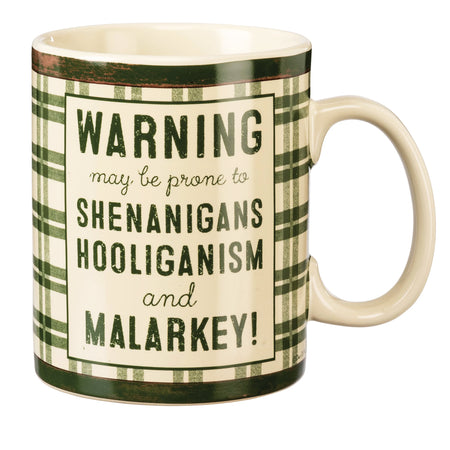 Mug-, Ceramic, 20oz, Malarkey!
