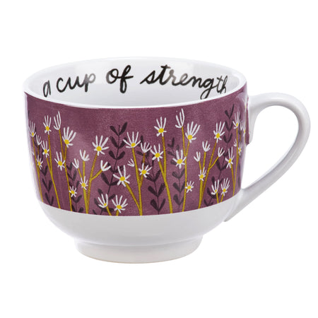 Mug-, Ceramic, 20oz, Cup Of Strength