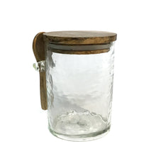Load image into Gallery viewer, Canister, Glass, Spoonhold, Medium
