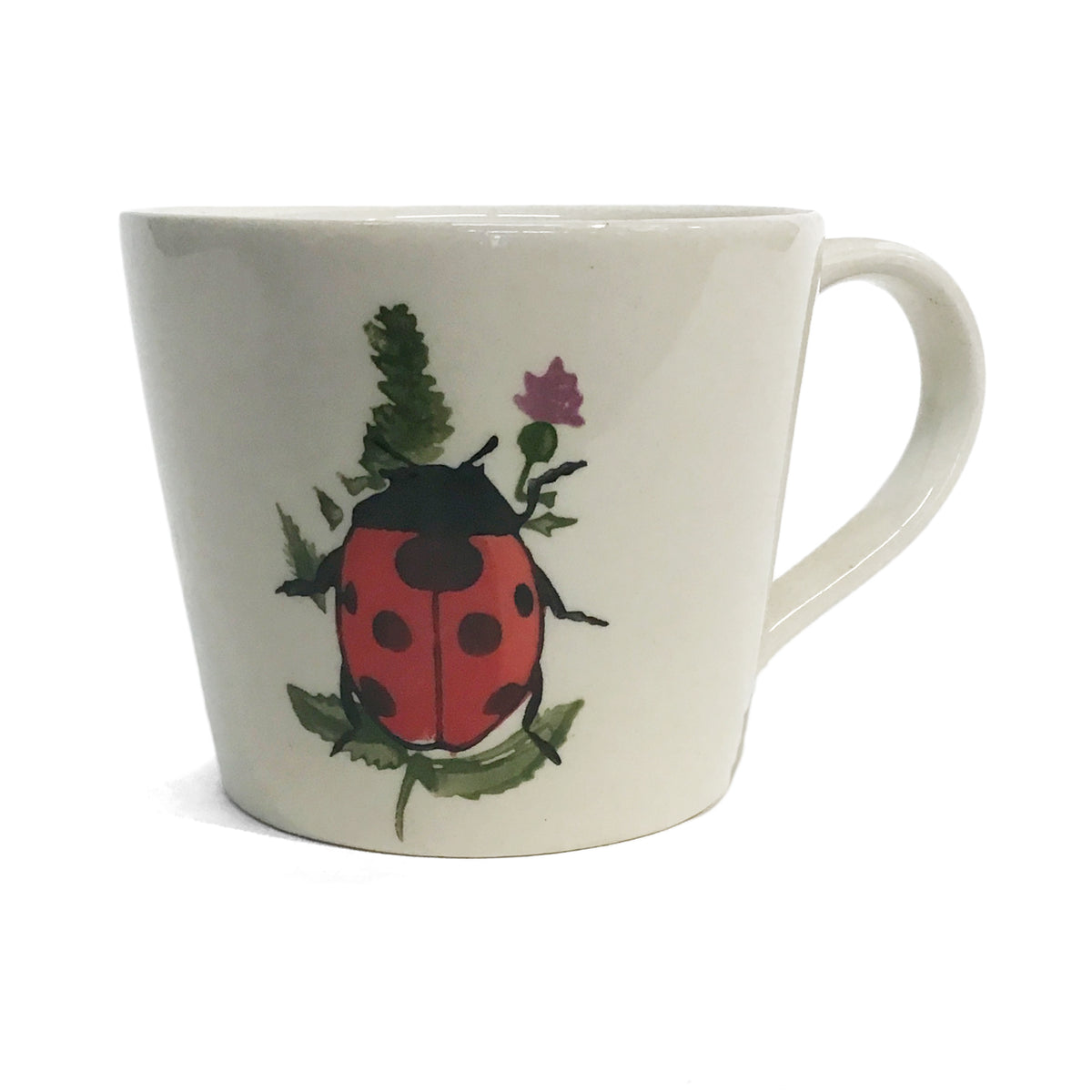 Mug, 8oz, Botanical Beetles