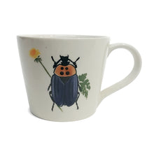 Load image into Gallery viewer, Mug, 8oz, Botanical Beetles
