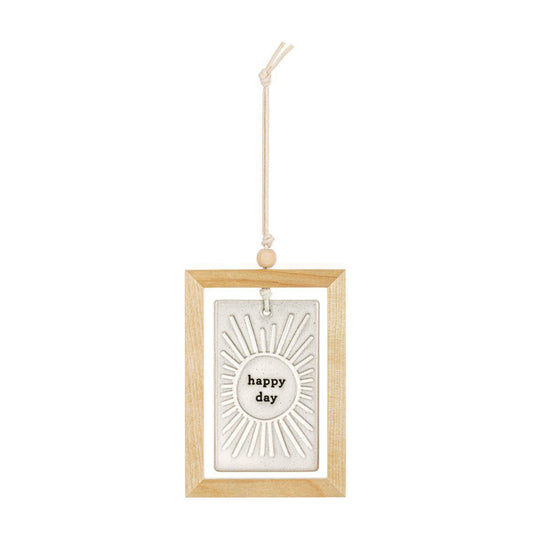 Hanging Plaque- Happy Day