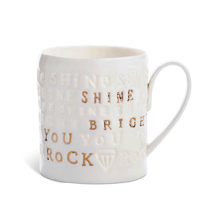 Porcelain Mug, 12oz, Shine