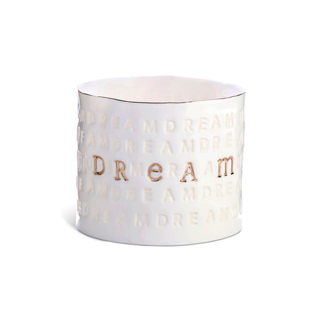 Porcelain Tea Light Holder, Dream